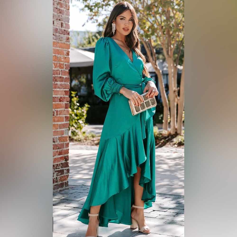 COPY - Vicki Satin Maxi Dress